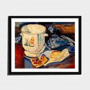 Art Print, French Country Cafe Table Still-Life